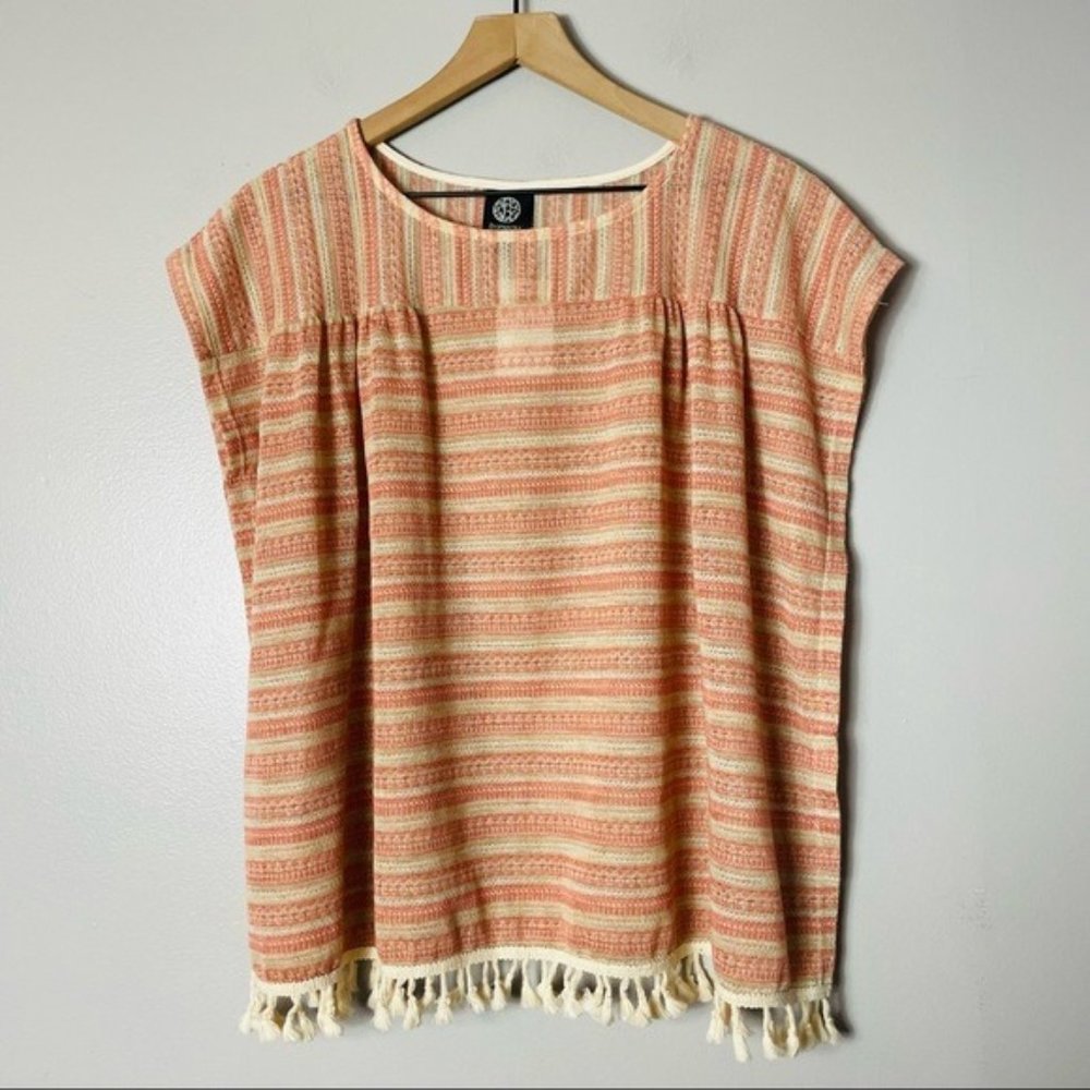 Bobeau Oversized Boho Top